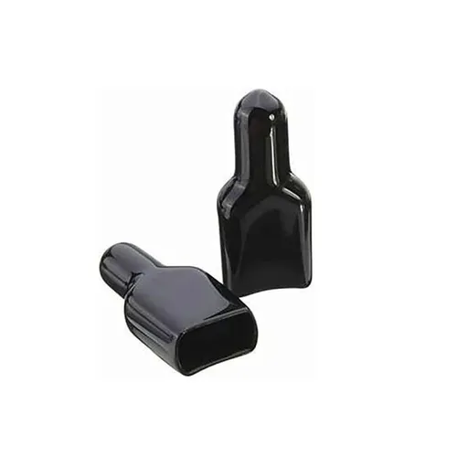 30pcs PVC Flame Retardant Cover Rubber Sleeve Compatible with 2-Position Powerpole Connectors, Black
