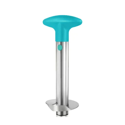 Stainless Steel Pineapple Corer Slicer Peeler Cutter Tool Easy Pineapple Cutter - Blue