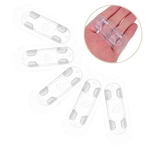 Cable Clips 30 Pack Clear with Strong Adhesive Backing for Organizing Electrical Data and Charging Cables
