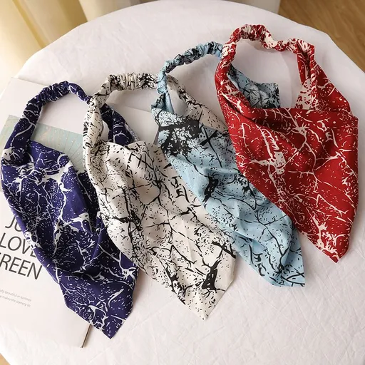 3 Pcs Headband Headwrap for Women Scrub Hat Girls Headband Bandana for Hair Elastic Hair Kerchief Hair Scarfs Satin Headgear