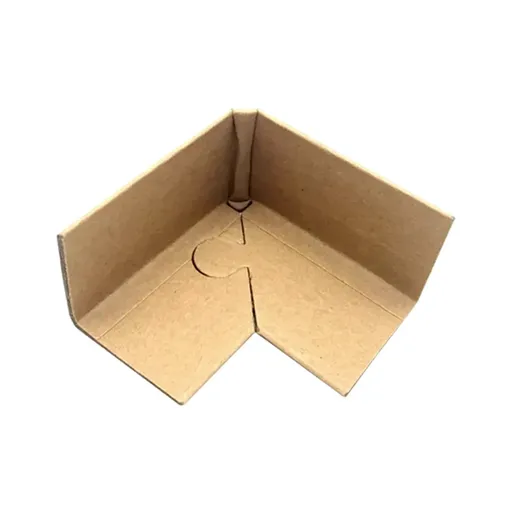 100pcs Kraft Paper Cardboard Corner Protector 90 Degree Angle Guard for Packing - 30x30x3mm