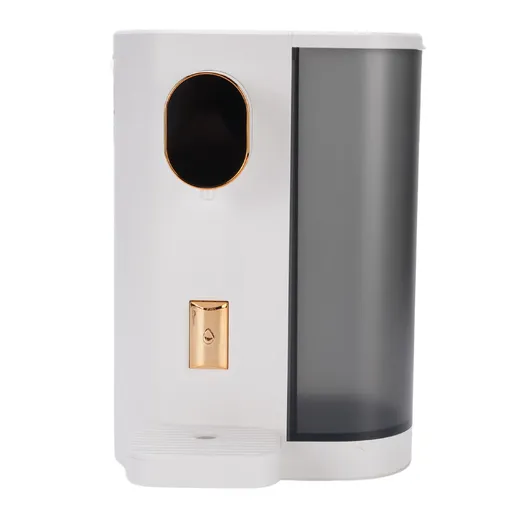 Automatic Mouthwash Dispenser 600ml 4 Levels LED Screen Wall Mounted Smart Mouthwash Dispenser with 2 Magnetic Cups for Bathroom