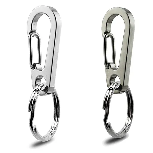 Pet Tag Quick Clips - Efficient Pet Tag Clips for Collars - Secure ID Tags with Quick Clips - Cat & Dog 2 Pack