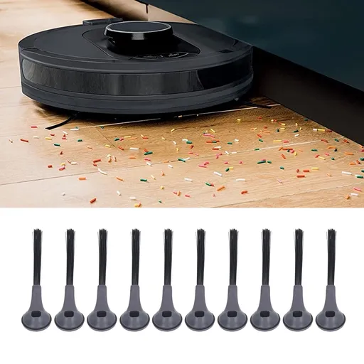 Sweeper Side Brush Replacement Pack, Durable ABS Construction, Simple To Clean Replace