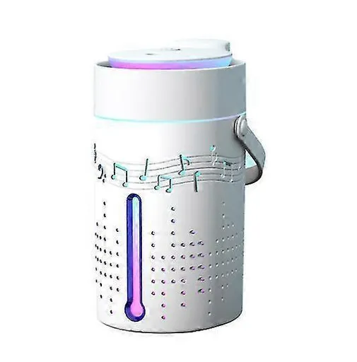 Bluetooth Music Humidifier, USB Charging Cool Mist Humidifier for Bedroom/Car