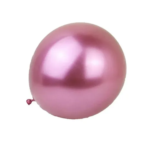 Metallic Latex Balloons 12 Inch Chrome Party Balloons for Birthday Wedding Decoration - Light Purple 50PCS