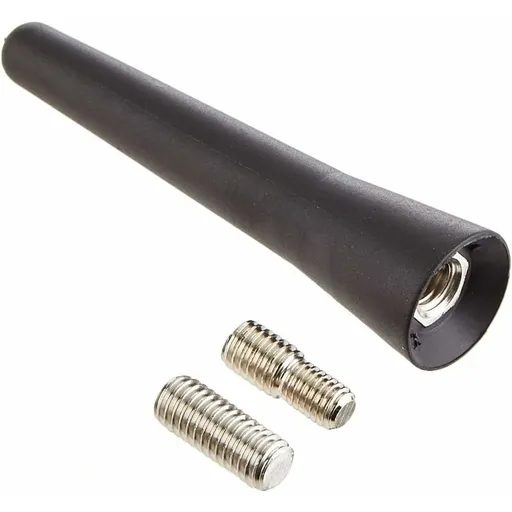 Autoparts Universal 65Mm Short Car Antenna Modified Carbon Fiber Style Black
