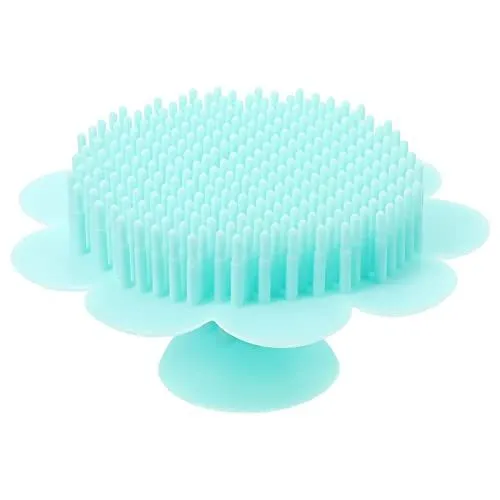 Hair Brush Scalp Exfoliation: Hair Massager Scrubber Green Hair Washing Dandruff Head Scrubber for All Hair Newborn