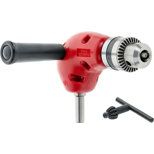 Right Angle Drill AttachmentExtension accessory corner three jaw clamp narrow space maintenance tool