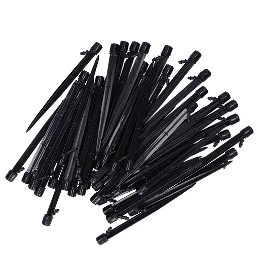 50PCS 1/4 Ground Insert Type Irrigation Dripper Drip Sprinkler for Garden Watering System