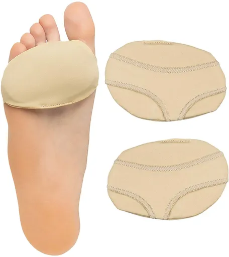 Ball of Foot Pads Metatarsal Cushions for Metatarsalgia, Arthritis and Sesamoid Pain Relief 1 Pair
