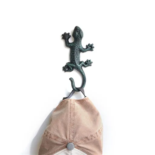 Iron Lizard Rack Towel Hook Hanger Coat Hat Hook Home Decoration Flexible Hanger