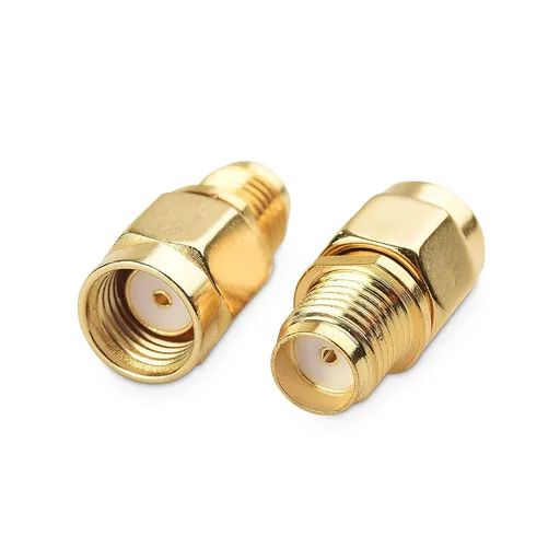 2-Pack SMA Female to RPSMA Male Adapter (SMA Male to Female Reverse Polarity Gender Changer Adapter)
