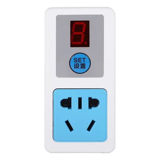 Electrical 220V Energy saving Timer Socket Home Appliances Digital Timing Switch (9 Hours) AU