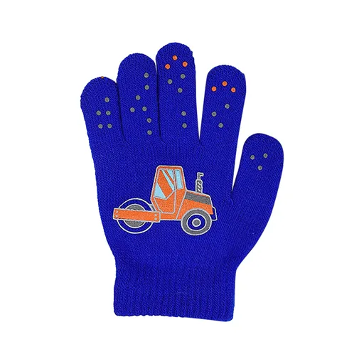 Gloves For Kids Toddler Skis Kids Gloves Winter Gloves Thick Gloves Stretchy Warm Gloves Boys Girls 6-24 Months 5-12 years AHA4 kids snow gloves Blue