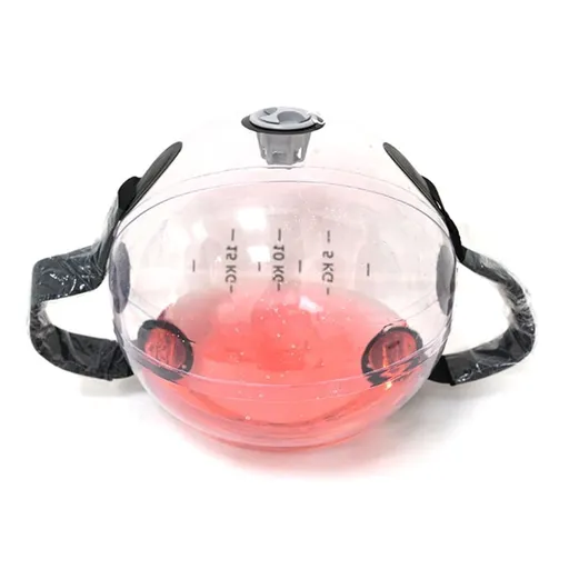 Water Filled Sports Training Weightlifting Transparent Adjustable Multipurpose Fitness Water Ball Safe Soft Water Bag