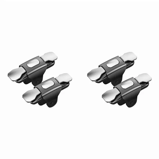 4X Mobile Game Trigger for Phone Gaming 4 Finger Trigger L1 R1 Aim Keys Game Controller Sensitive Phone Game Trigger