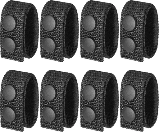 Belt Keepers for Duty Belt, 1000D Nylon Tactical Keepers 2¼" with Double Snaps