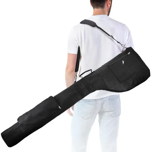 Big Teeth Golf Sunday Bag, Small Golf Bag Lightweight, Golf Bag for A Few Clubs Driving Range, Practice with Carry Shoulder Strap Foldable Multi-Colour