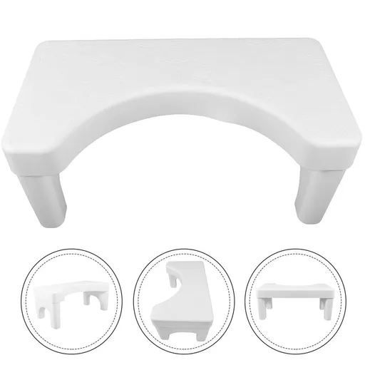 Plastic Stepp Stool with Anti-Skid , and Lightweight for me, Office, and Everyday Use