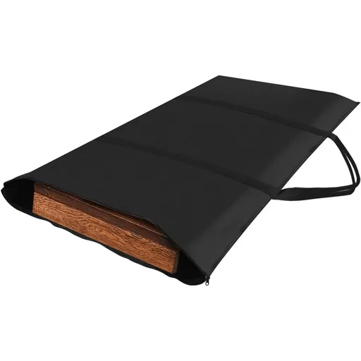 420D Oxford Fabric Table Leaf Storage Bag Padded 1 Pack, Waterproof Heavy Duty Dining Table Leaf Bag w/Adjustable Closure,52 * 28 inches, Black