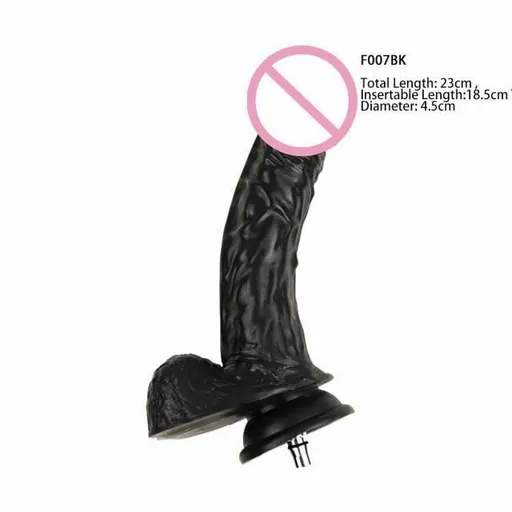 House Of Dasein Multiple Sex Machine Attachment Vac-U-Lock Dildo Suction Cup Bdsm - F007bk