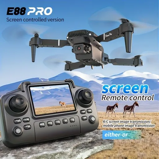 Upgraded foldable drone, equipped with dual high-definition cameras | obstacle avoidance, brushless motor, long distance, 360° flip, one-key take-off/landing, stable flight, App control, professional high-quality drone, perfect gift for adults and be