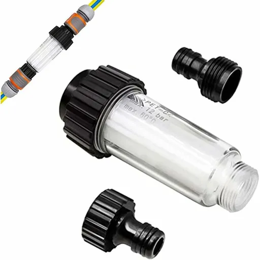 1 pcs Hose Filter For Pressure Washer Garden Hose Filter, For High Pressure Washers Garden Pump 3/4 Inch Connection