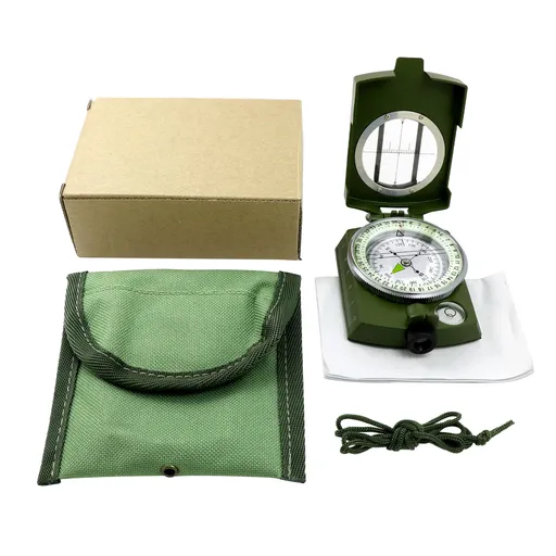 Military Sighting Orienteering Compass | Backpacking Navigation Compass | Boy Scout Compass for Kids | Professional Compass