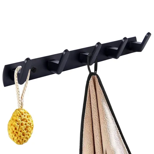Hanging clothes hooks, hat racks, clothes hooks, towel hooks, bathroom kitchen hooks, storage hooks, non perforated space aluminum