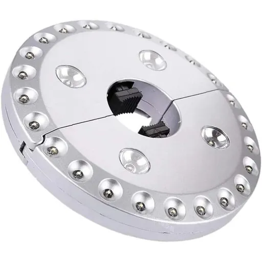 Camping Lights, LED Cordless Patio Umbrella Lights 3 Levels Dimmer Cordless Slide Light With 28 Super Bright LEDs For