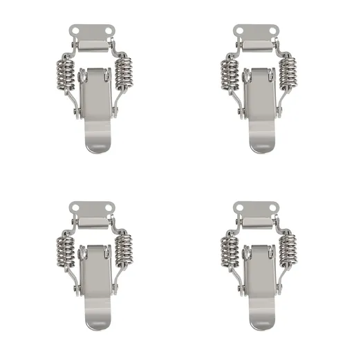 Spring hasp Toolbox Toggle latches Lock，Stainless Steel 304 Toolbox Draw Compression Spring Toggle Latch Catch Clamp