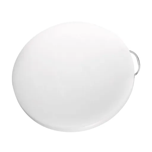 White Kitchen Cutting Board Plastic with Handle Non Stick Stain Resistant Surface
