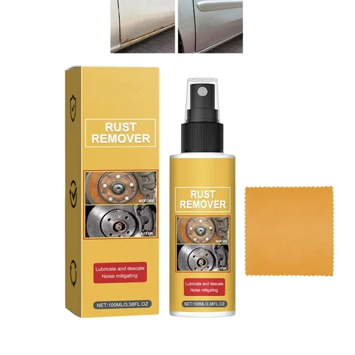 Rust Removal Spray for Cars, Rust Remover Spray for Metal, Multi-Surface Rust Remover Spray for Metal, Vehicles, Tools, Cars