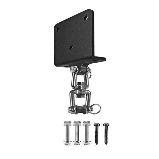 Heavy Duty Punching Bag Hanger and Beam Clamp for Boxing, Muay Thai, MMA, 360° Rotation Boxing Bag Ceiling Mount I-Beam Heavy Bag Hanger Beam Mount Hooks for Hanging Heavy Punching Bags