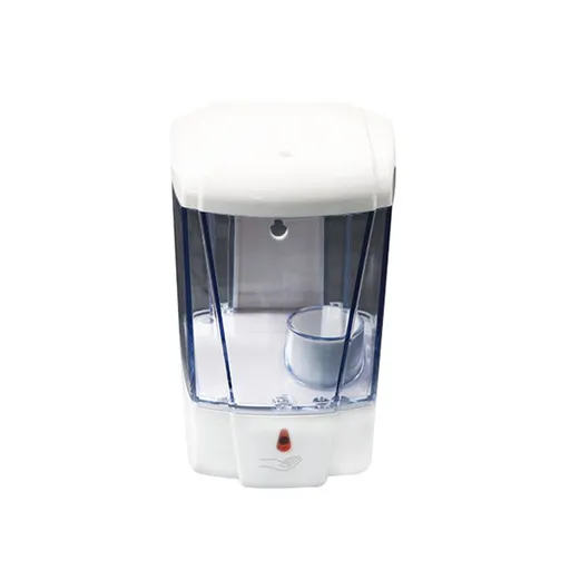 Automatic Soap Dispenser, Touchless Wall Mount Sanitizer Dispenser, Battery-Operated, Infrared Sensor (700mL)