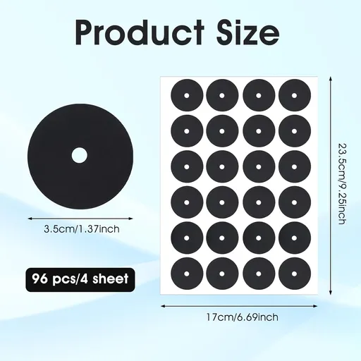 96Pcs Pool Table Marker Dots, Billiard Spot Position Stickers, Billiard Point Sticker Accessories, Pool Table Stickers