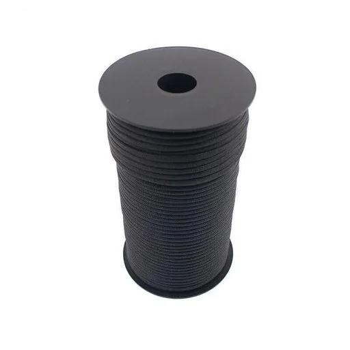 9 Strand Core Rope-100M 550 Paracord Parachute Cord Lanyard Mil Spec Type Iii - Black