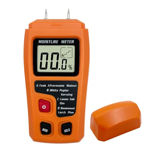 Digital Wood Moisture Meter Wood Humidity Tester Hygrometer Timber Damp Detector Large LCD Display，Wood Moisture Meter
