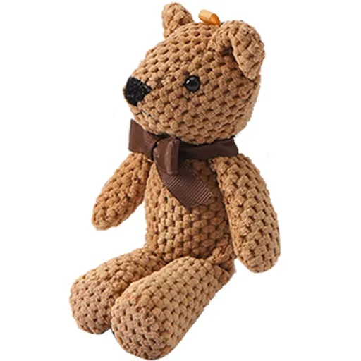 Photography Props for Baby Handcrochet Cartoon Bear Cuddle Photo Posing Furniture Soothe Photo Photography Infant Photo（2pcs）
