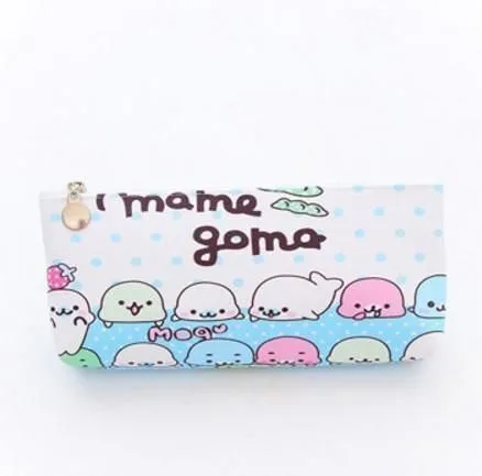 House Of Dasein Happy Whale Pencil Case - Blue And White Whales