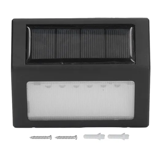 6 LED Solar Wall Lamp 10000H Automatic Function Small Size Solar Corridor Light for Hallway Staircase Garden Yard