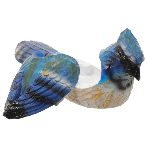 Yard Key Hider Blue Resin Fake Look Key Storage for Outside Use