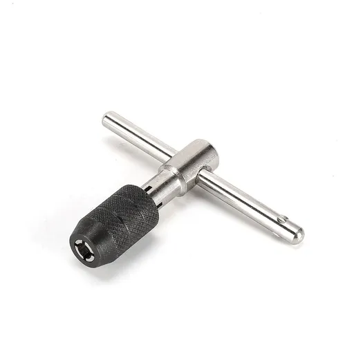 6Pcs for M3-M8 Tap Drill Set T Handle Ratchet Tap Wrench Machinist Tool with Screw
