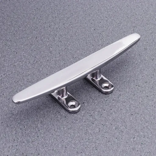 1Set Marine Grade Stainless Steel Boat Cleat for Boating 8 Inches