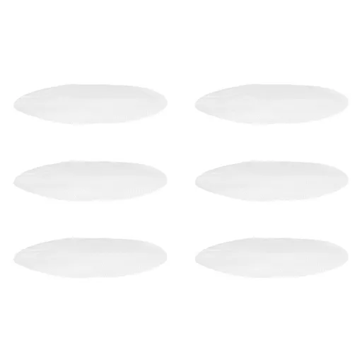 10Pcs Silicone Steamer Liners White Non Stick Kitchen Steamer Pads for Baking