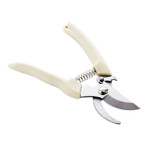 Stainless Steel Pruning Shear Cutting Tool Anti Slip Design 16.5cm Rubber Plastic