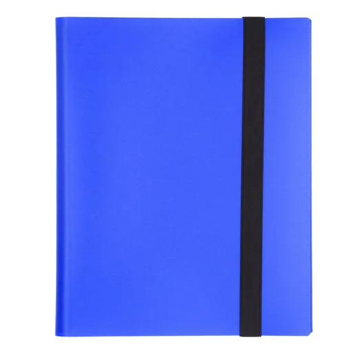 Card Binder 20 Pages 9 Pocket Large Capacity Colored Cover Card Collection Storage Album for Game Card StorageBlue