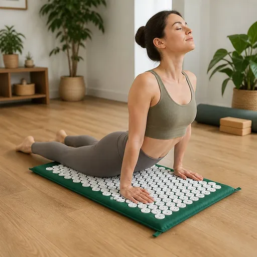 Acupressure Yoga Health Fitness Mat - Kung Fu Pilates Acupuncture