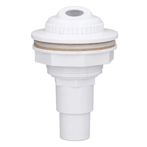 Complete Return Outlet Jet Fitting for Above Ground Swimming Pool with Gasket 1in Pipe Adapter